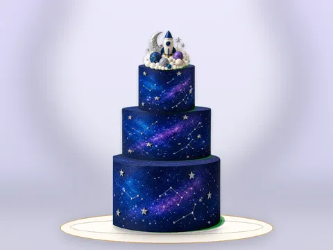 Preview the Lunar Mission · Party full cake