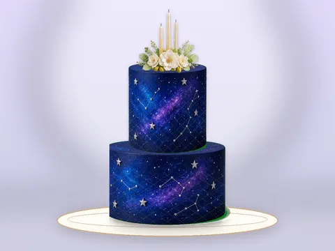 Preview the Lunar Mission · Sparkle full cake