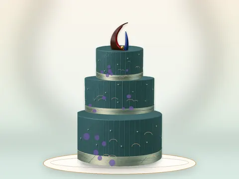 Preview the Memphis Muse · Prism full cake
