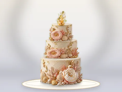 Preview the Midnight Countdown full cake