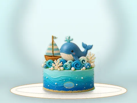 Preview the Ocean Voyage · Magic full cake