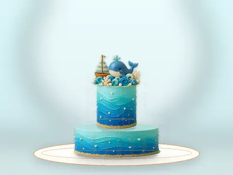 Preview the Ocean Voyage · Super full cake