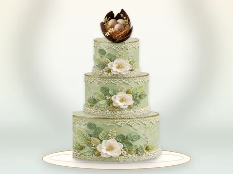 Preview the Pastel Parade full cake