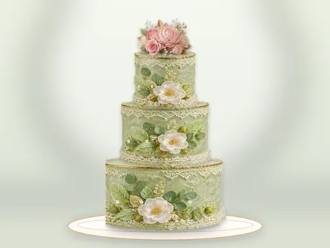 Preview the Pistachio Pearl · Grand full cake