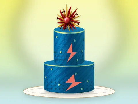 Preview the Pop Electric · Electric full cake