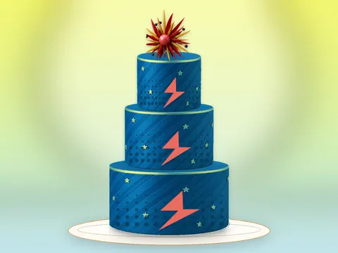 Preview the Pop Electric · Icon full cake