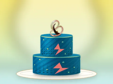 Preview the Pop Electric · Mirage full cake