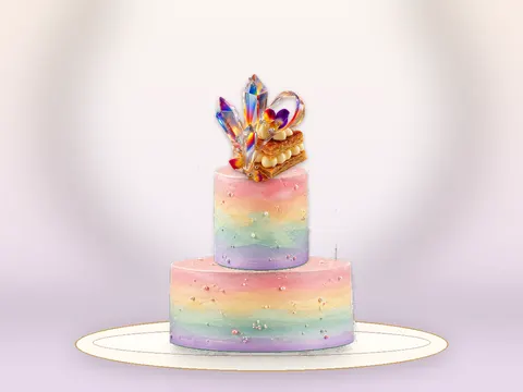 Preview the Prism Parade full cake