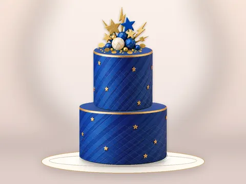 Preview the Racing Champion · Sparkle full cake