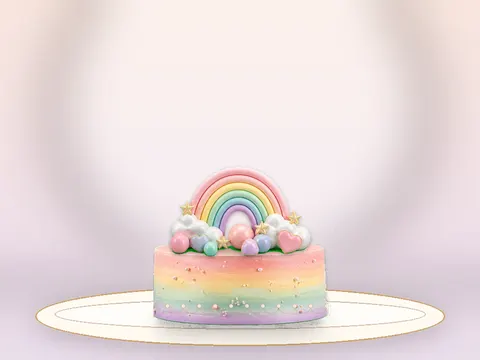 Preview the Rainbow Sky · Dream full cake