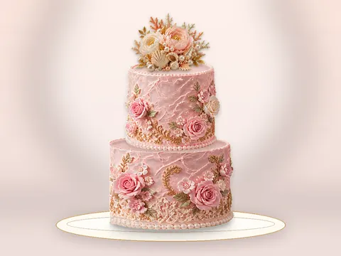 Preview the Rosewater Classic · Atelier full cake