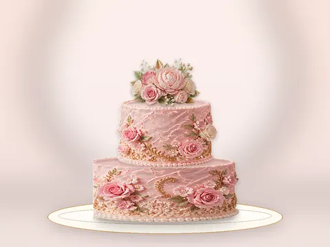 Preview the Rosewater Classic · Lustre full cake
