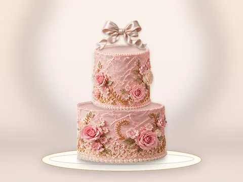 Preview the Rosewater Classic · Maison full cake