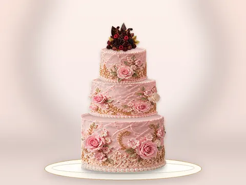 Preview the Rosewater Classic · Soirée full cake