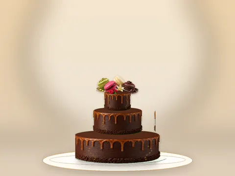 Preview the Salted Caramel · Field full cake