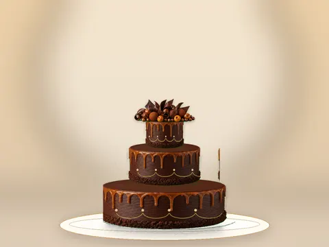 Preview the Salted Caramel · Grand full cake