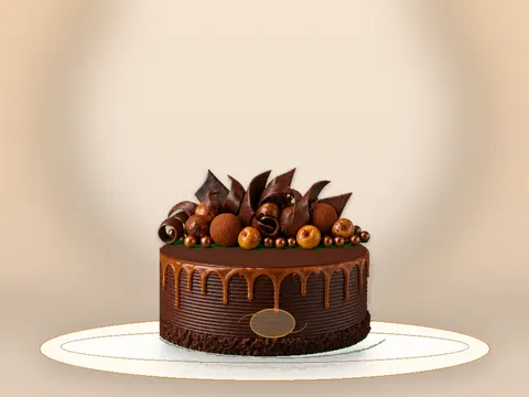 Preview the Salted Caramel · Heritage full cake