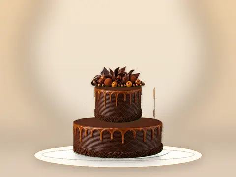 Preview the Salted Caramel · Workshop full cake