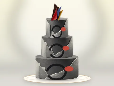 Preview the Sculptural Void · Icon full cake