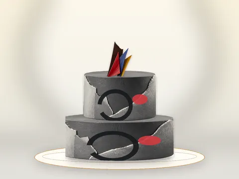 Preview the Sculptural Void · Mirage full cake