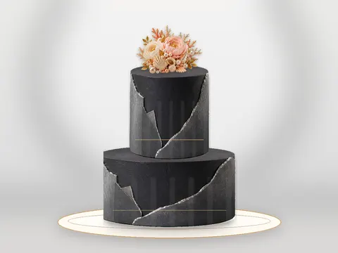 Preview the Silver Architect · Modern full cake