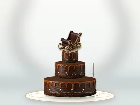 Preview the Sleigh My Name full cake