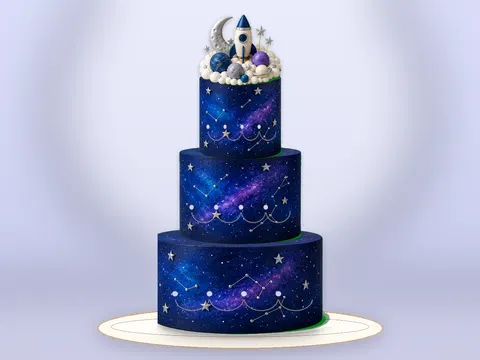 Preview the Space Explorer · Grand full cake