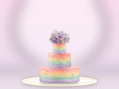 Preview the Starry Unicorn · Adventure full cake