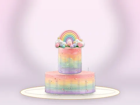 Preview the Starry Unicorn · Super full cake