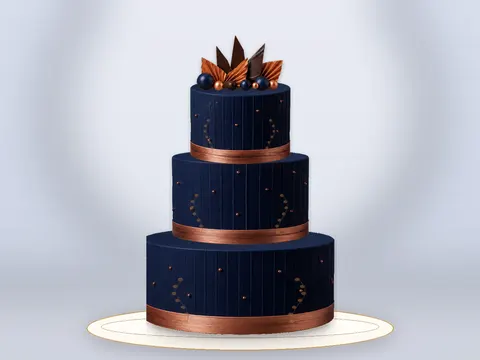 Preview the Tailored Navy · Field full cake