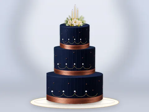 Preview the Tailored Navy · Grand full cake