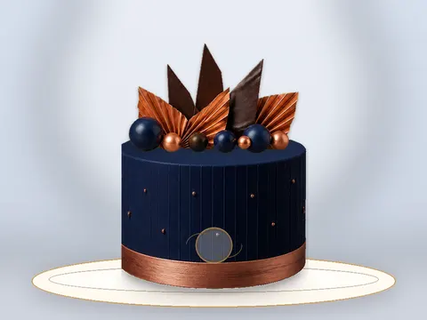 Preview the Tailored Navy · Heritage full cake
