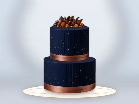 Preview the Tailored Navy · Reserve full cake