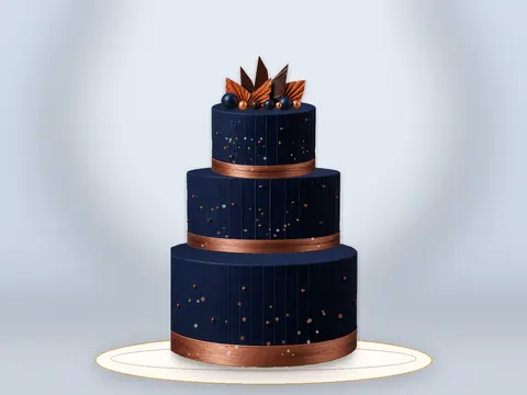 Preview the Tailored Navy · Victory full cake