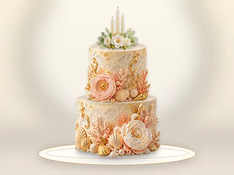 Preview the Vanilla Celebration · Atelier full cake