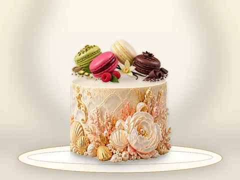 Preview the Vanilla Celebration · Keepsake full cake