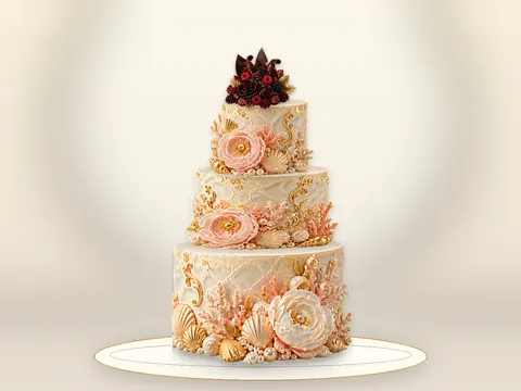 Preview the Vanilla Celebration · Soirée full cake