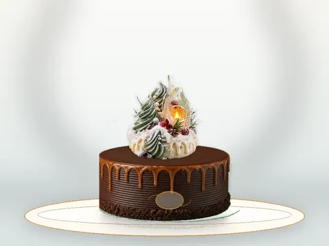 Preview the Velvet Evergreen full cake